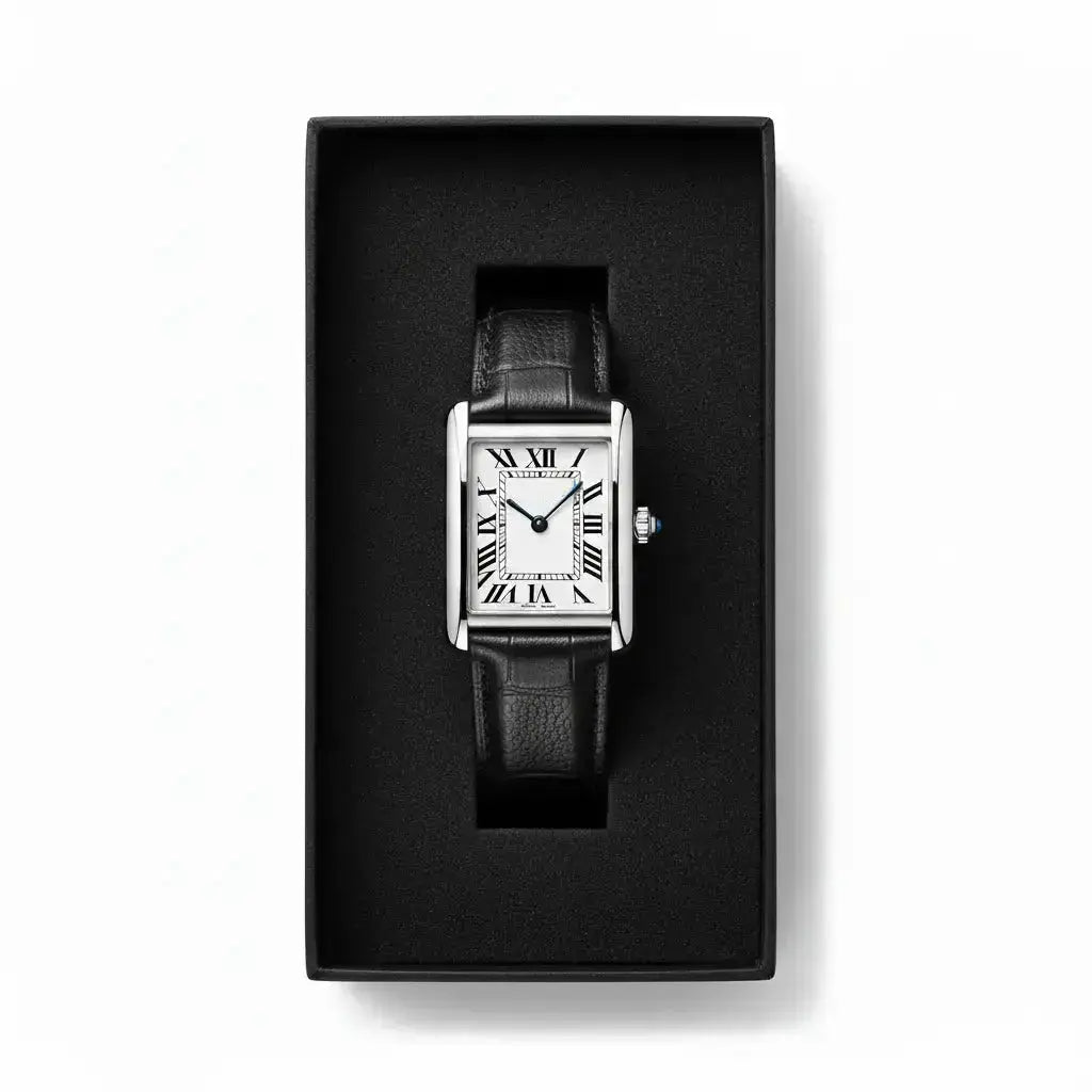 Relógio Masculino Quadrado Vintage Classic