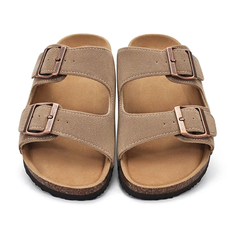 Sandália Odoly Camurça - Bege Verrano