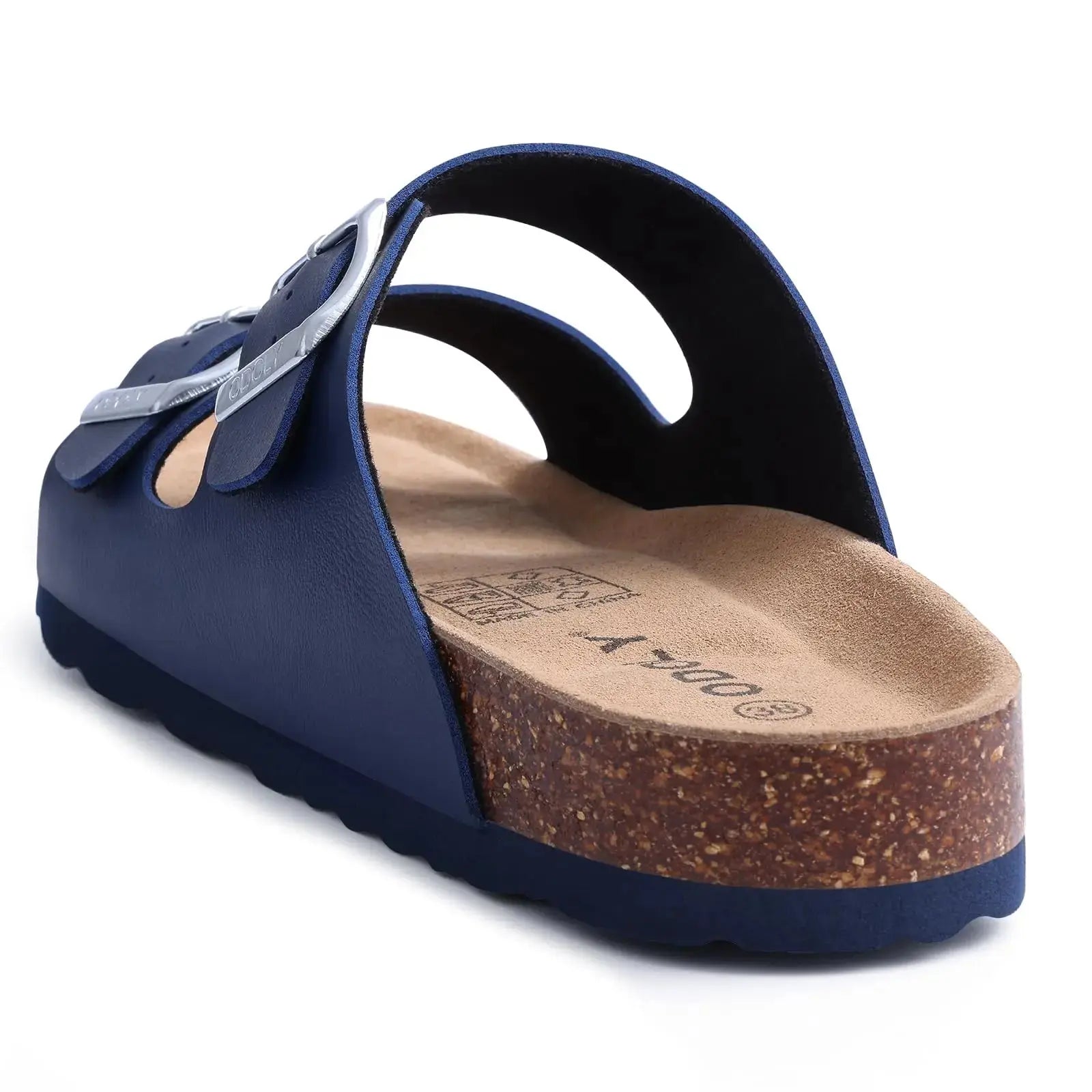 Sandália Odoly Couro - Azul Escuro Verrano