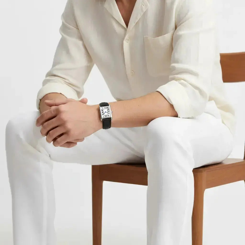 Relógio Masculino Quadrado Vintage Classic