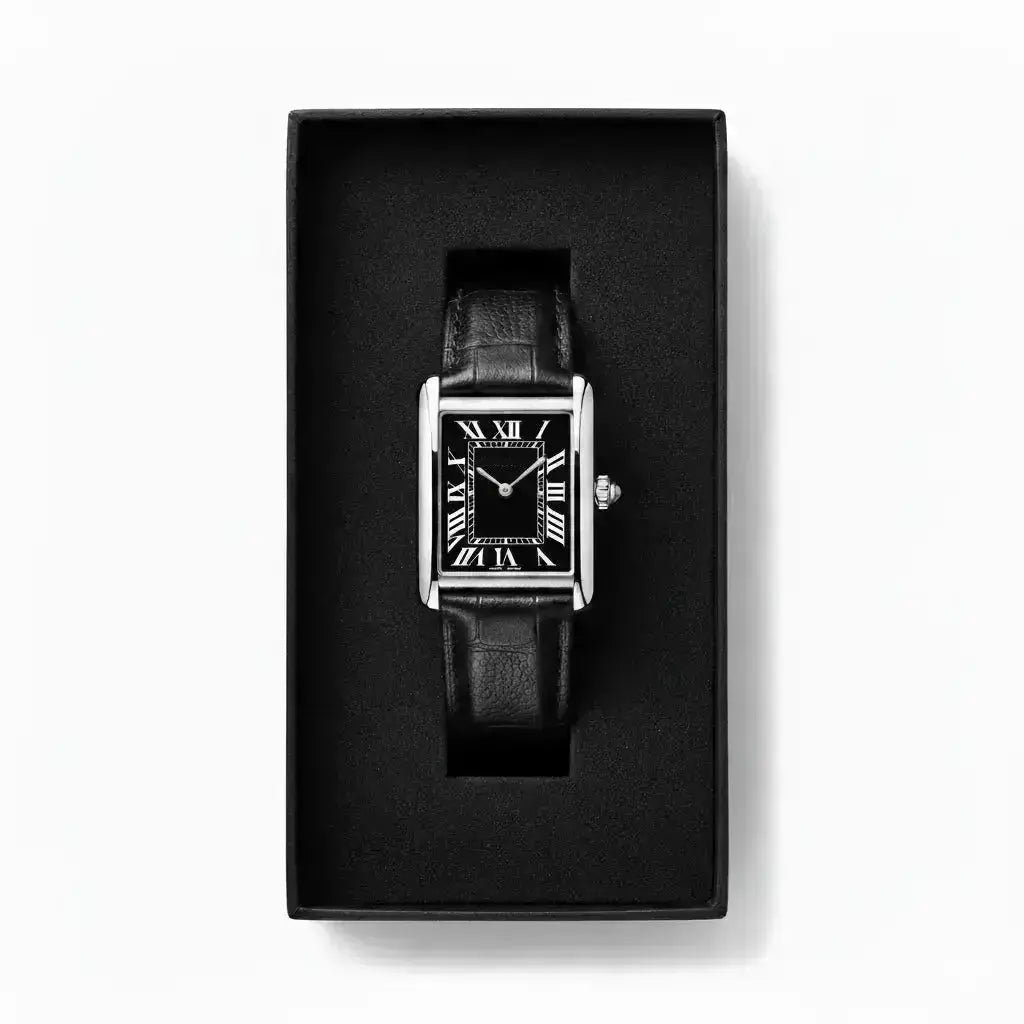 Relógio Masculino Quadrado Vintage Classic
