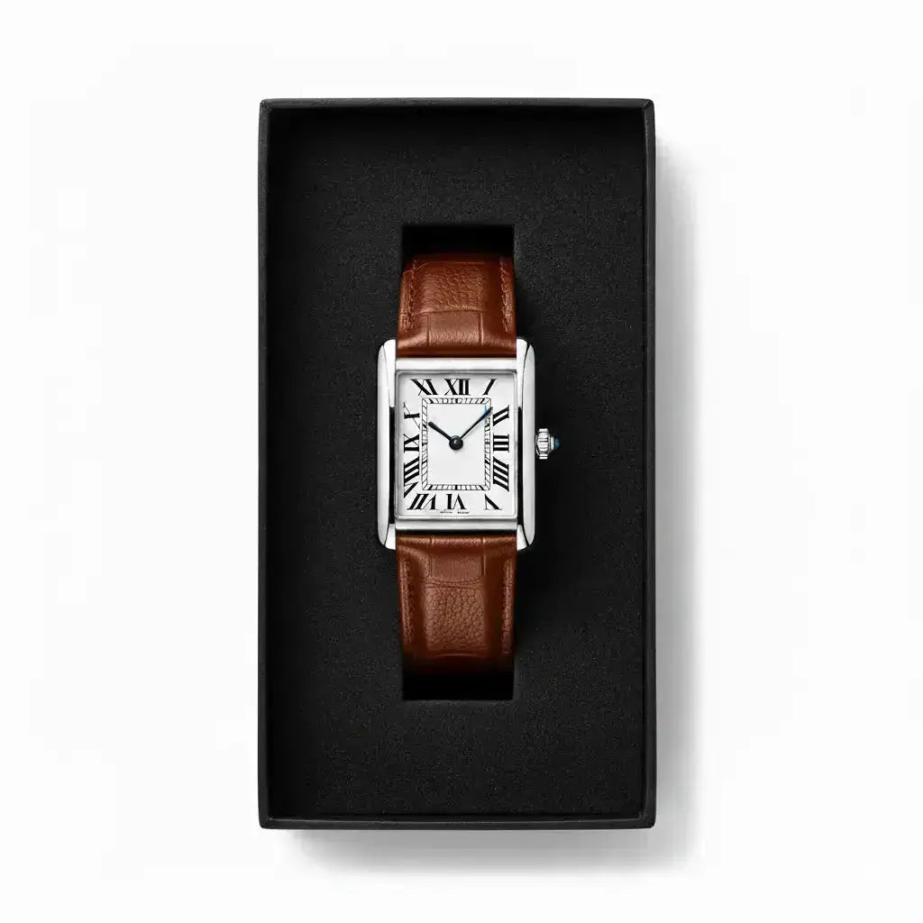 Relógio Masculino Quadrado Vintage Classic8