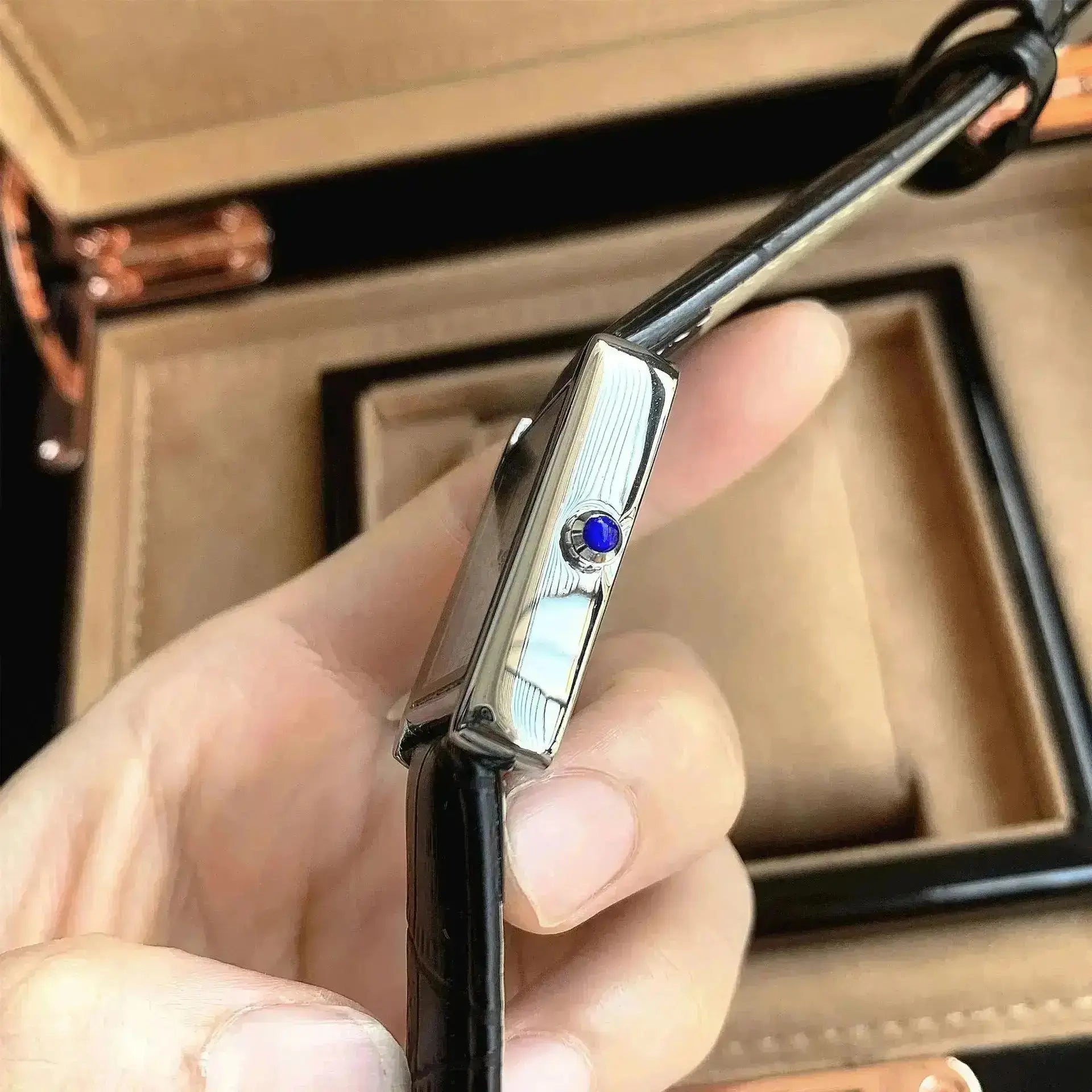 Relógio Masculino Quadrado Vintage Torino