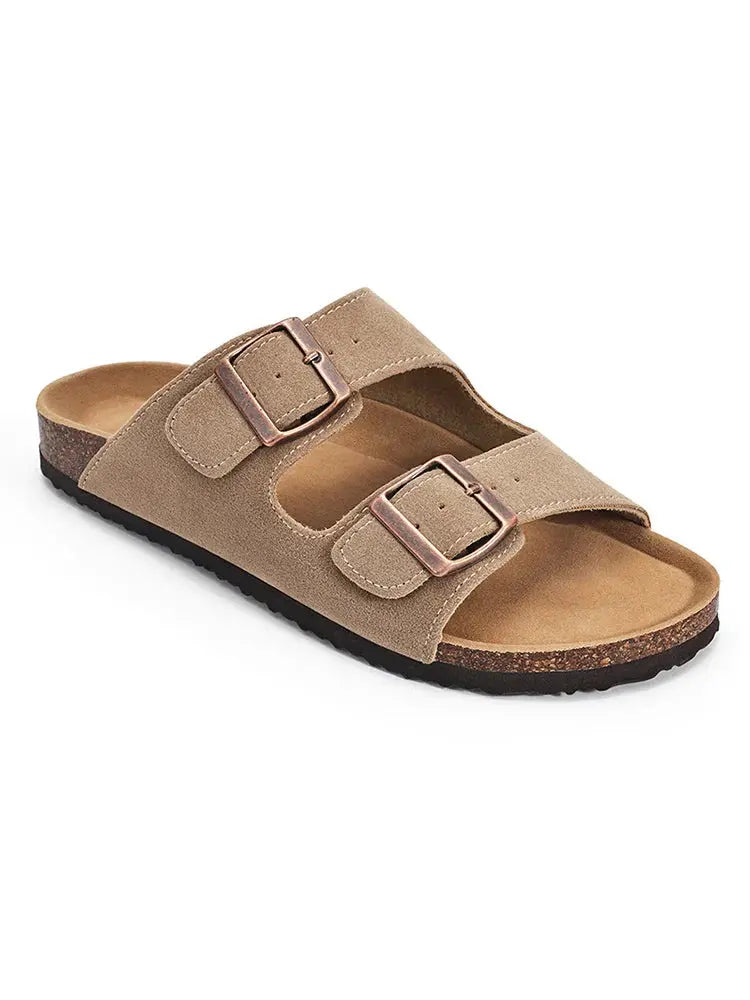 Sandália Odoly Camurça - Bege Verrano